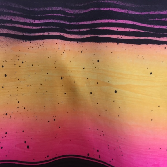 Hurley 32 board shorts black pink orange - Picture 2 of 6